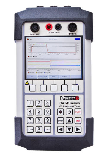 Handheld Circuit Breaker analyzer for First Trip and Offline Testing - DV Power CAT P